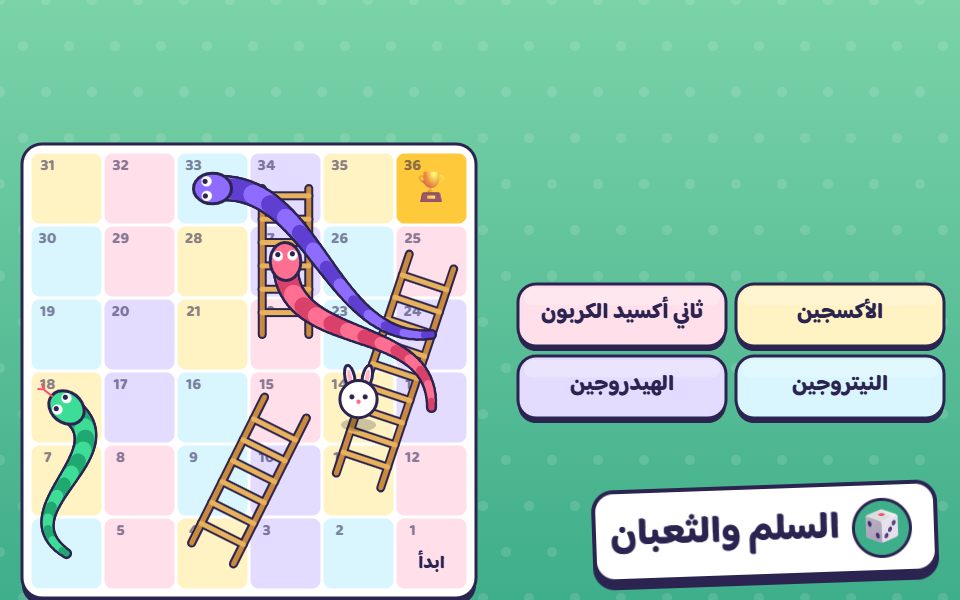 لعبة Snakes & Ladders